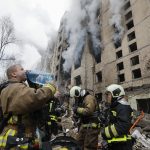 At least two killed in Russian air strikes on Kyiv and Kharkiv