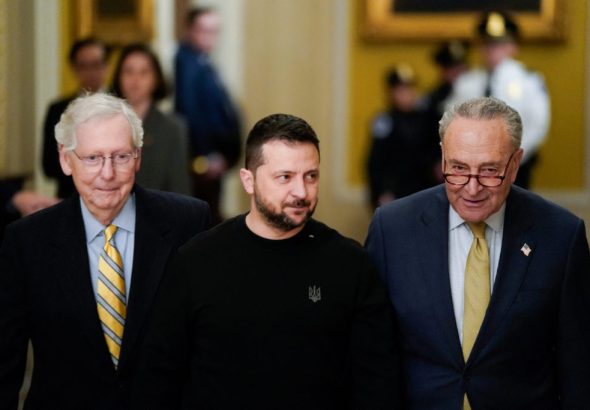 Ukrainian President Zelenskiy visits Washington D.C