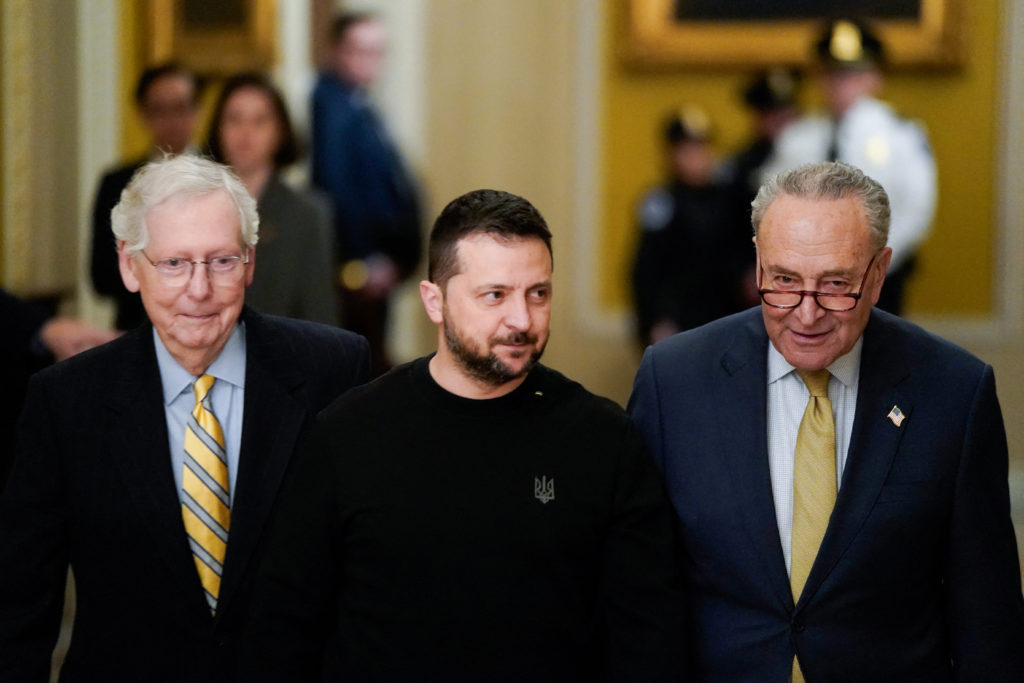 Ukrainian President Zelenskiy visits Washington D.C